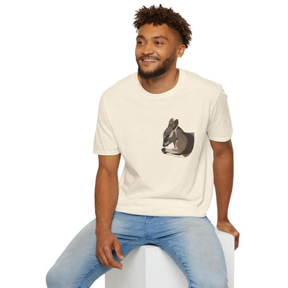 Mareeba Rock-wallaby - Small design - Unisex Softstyle T-Shirt