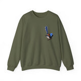 Lovely Fairywren Sweatshirt | Unisex Heavy Blend™ Crewneck