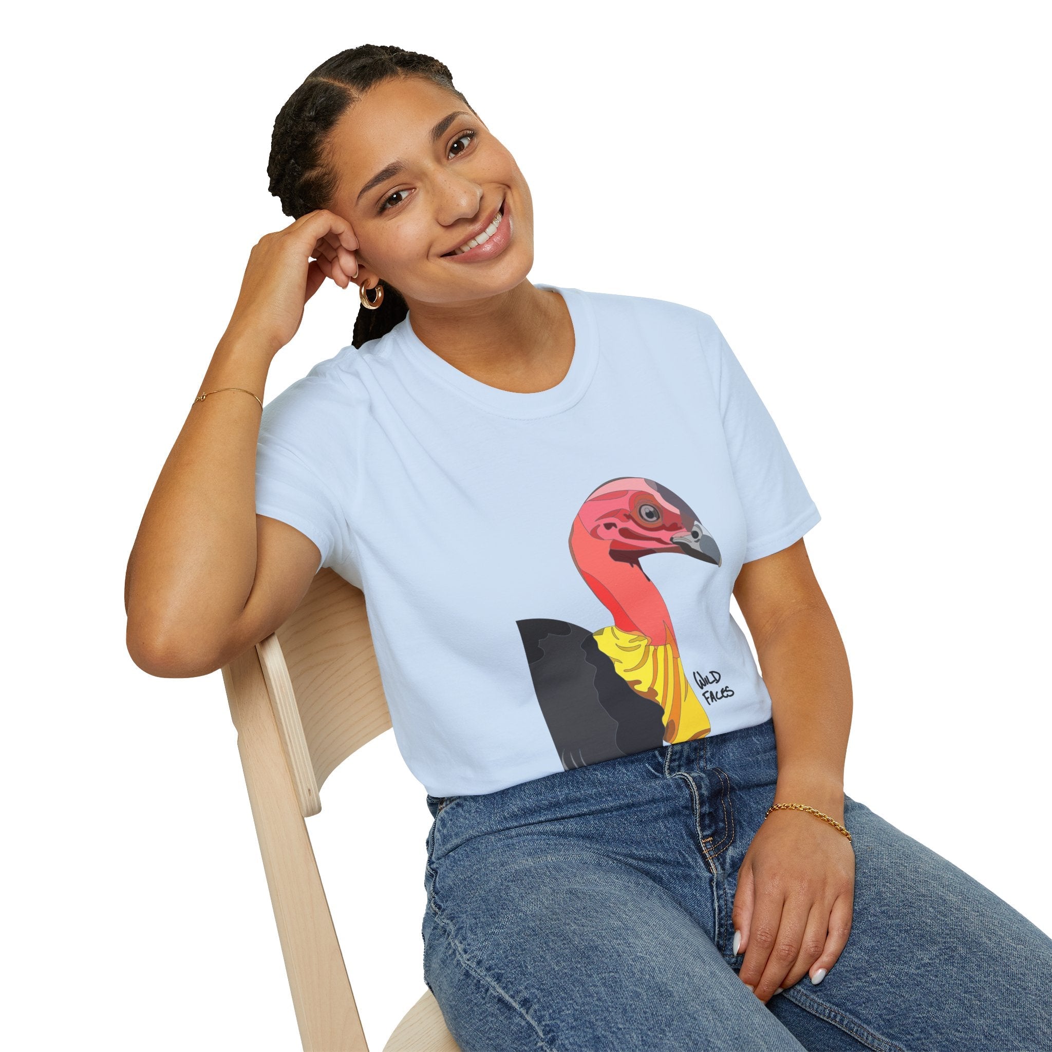Australian Brushturkey - Unisex Softstyle T-Shirt Printify