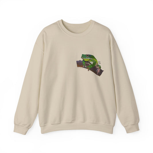 White-lipped Tree Frog | Unisex Heavy Blend™ Crewneck