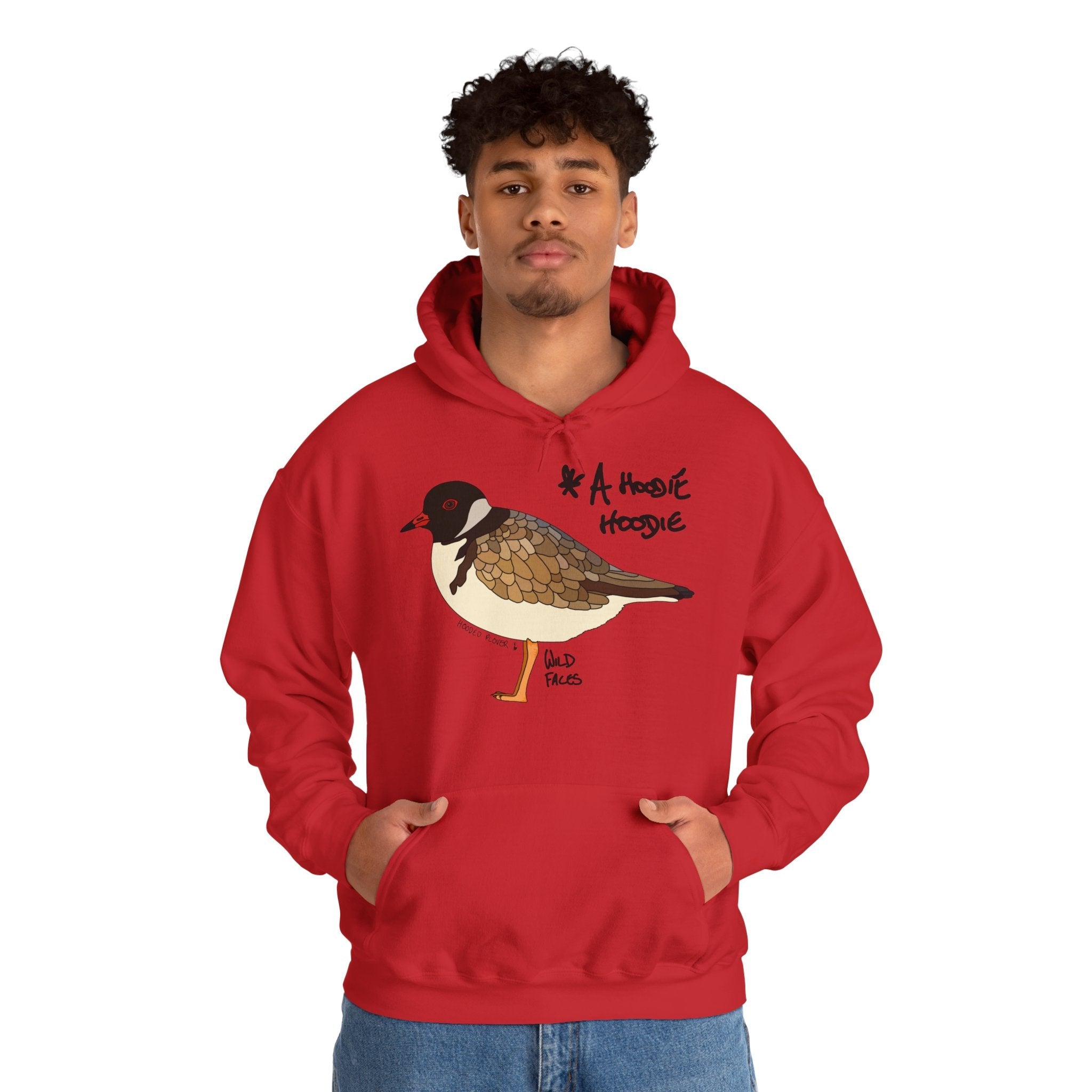 "A Hoodie Hoodie" | Hooded Plover | Unisex Heavy Blend™ Hooded Sweatshirt Printify