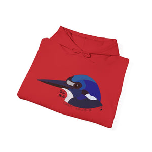 Forest Kingfisher Head | Unisex Heavy Blend™ Hooded Sweatshirt Printify