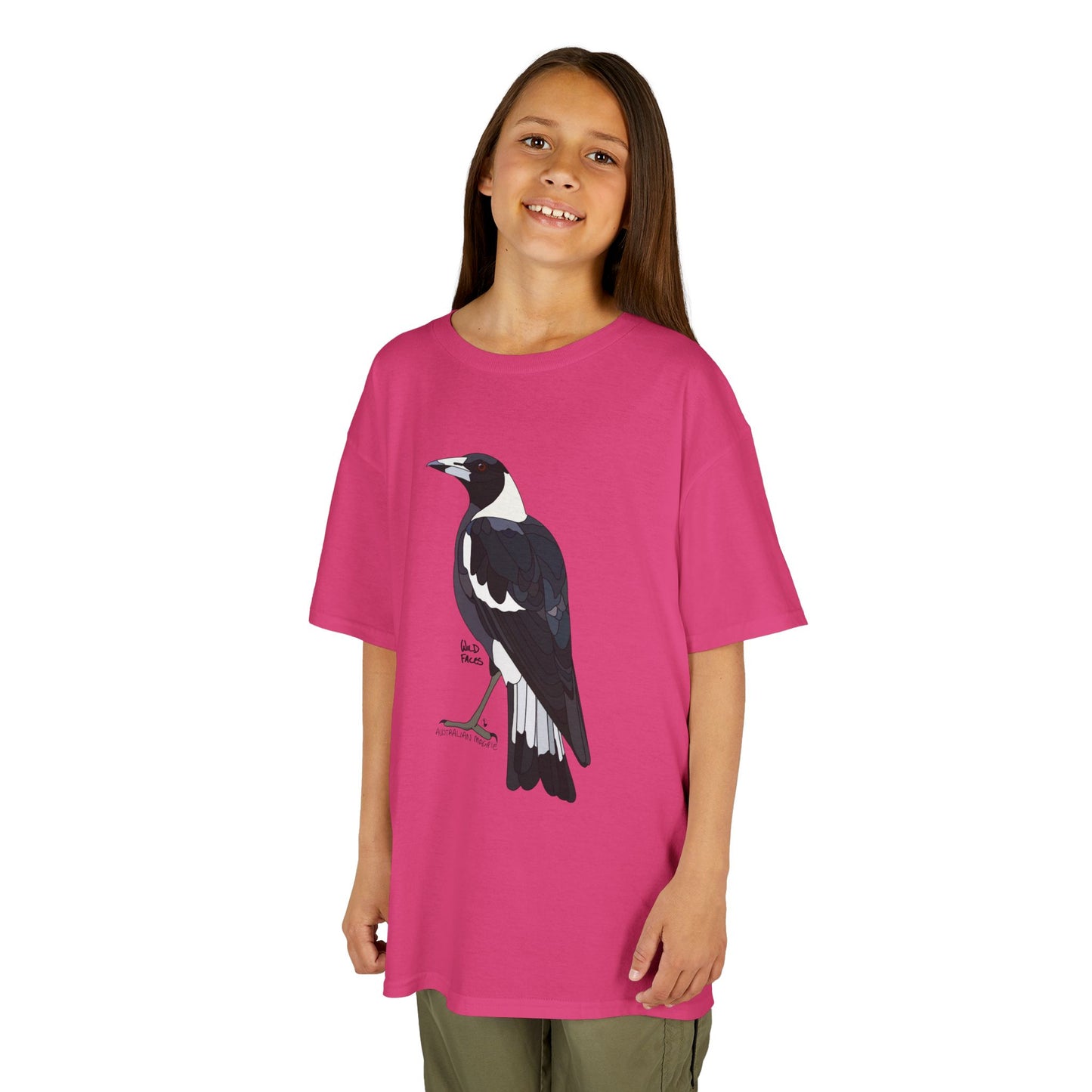 Australian Magpie | Kids Heavy Cotton™ Tee