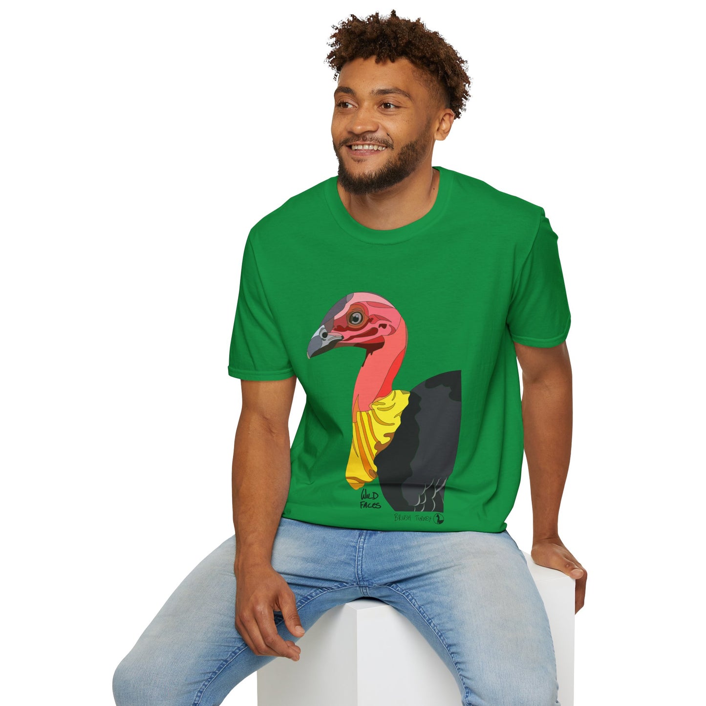 Australian Brushturkey - Unisex Softstyle T-Shirt