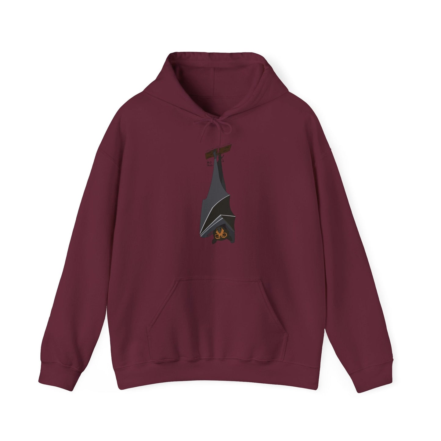 Spectacled Flying Fox | Unisex Heavy Blend™ Hooded Sweatshirt Printify