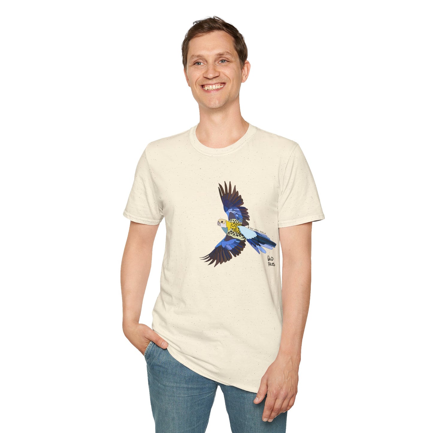 Pale-headed Rosella - Unisex Softstyle T-Shirt