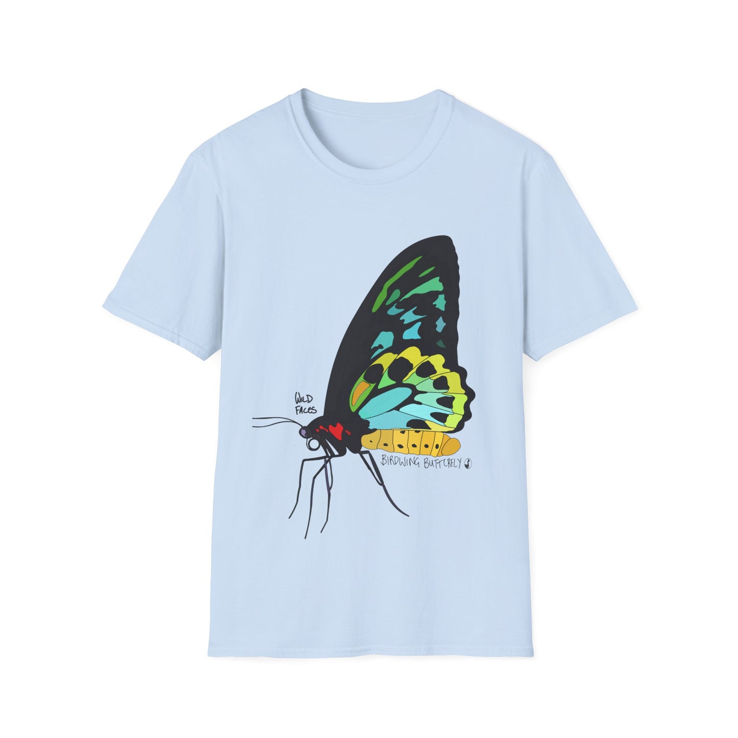 Birdwing Butterfly - Unisex Softstyle T-Shirt