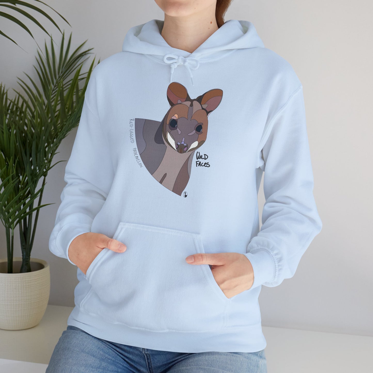 Red-legged Pademelon | Unisex Heavy Blend™ Hooded Sweatshirt