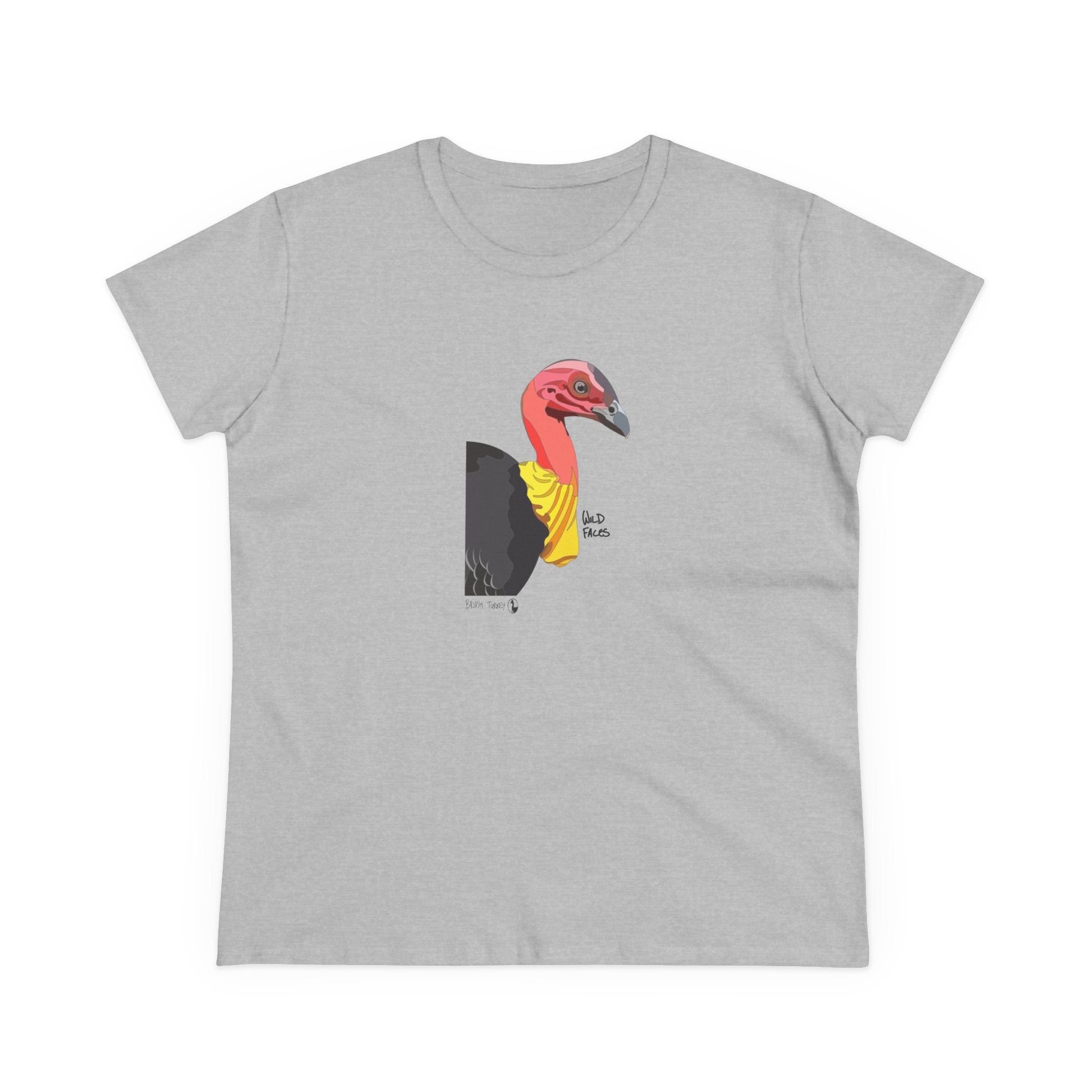 Australian Brush-turkey - Women's Midweight Cotton Tee
