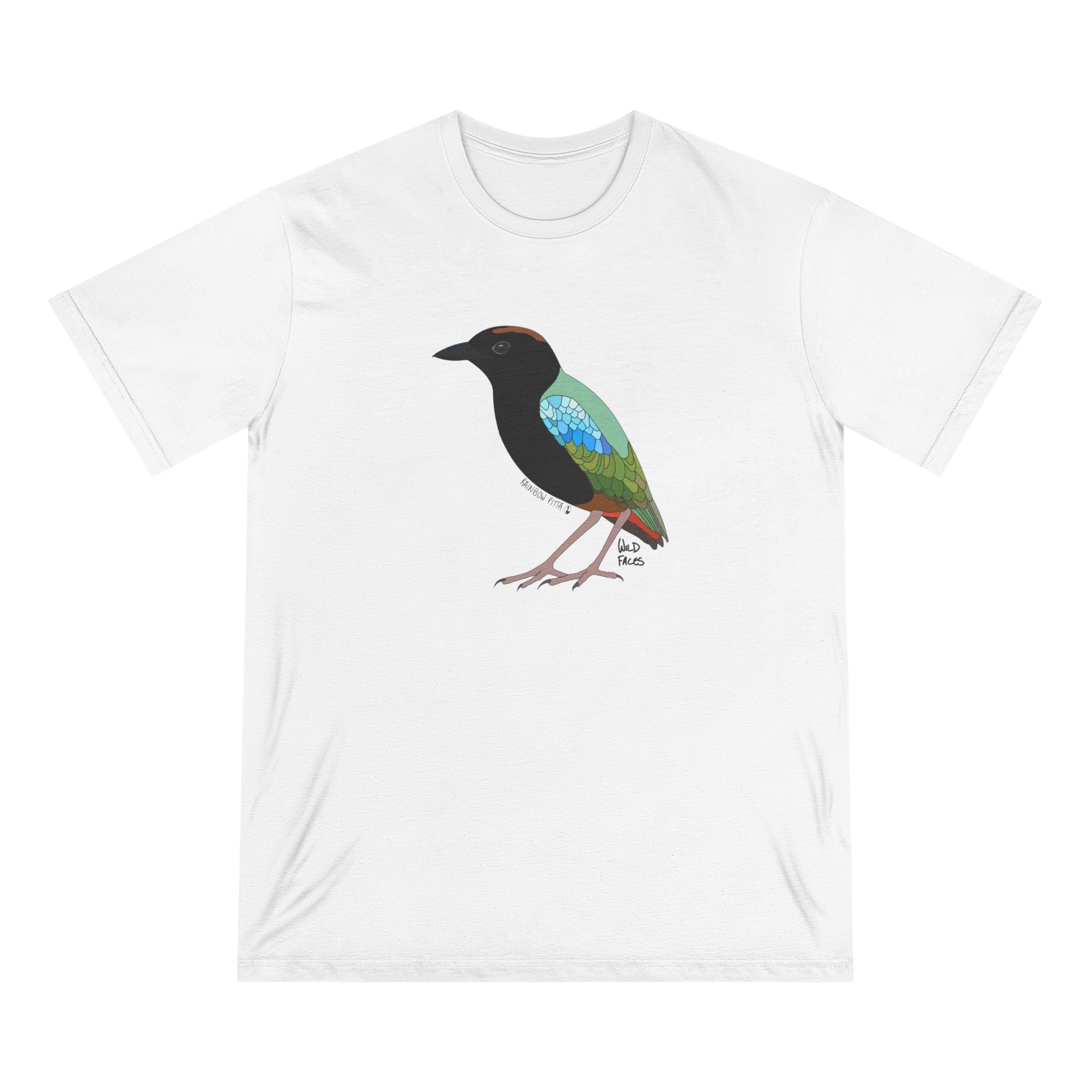Rainbow Pitta | Organic Staple T-shirt