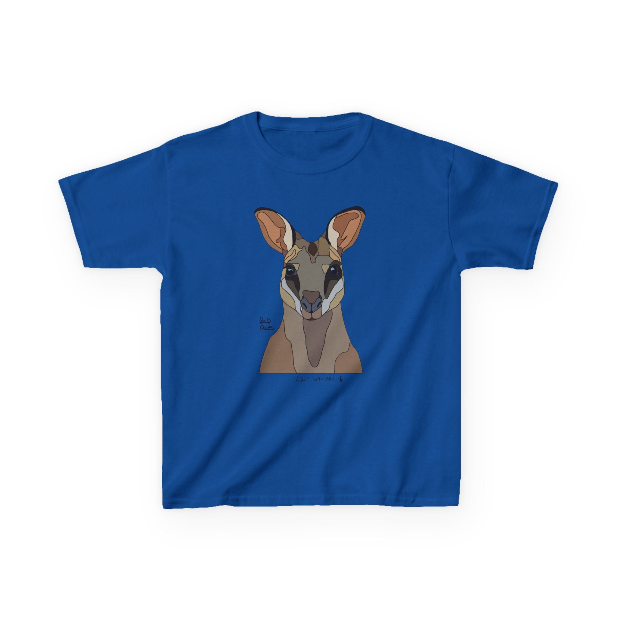 Agile Wallaby | Kids Heavy Cotton™ Tee Printify