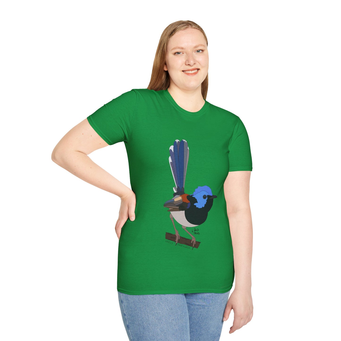 Lovely Fairy-wren - Unisex Softstyle T-Shirt