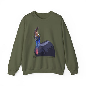 Southern Cassowary Sweatshirt | Unisex Heavy Blend™ Crewneck Printify