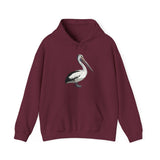 Australian Pelican| Unisex Heavy Blend™ Hooded Sweatshirt