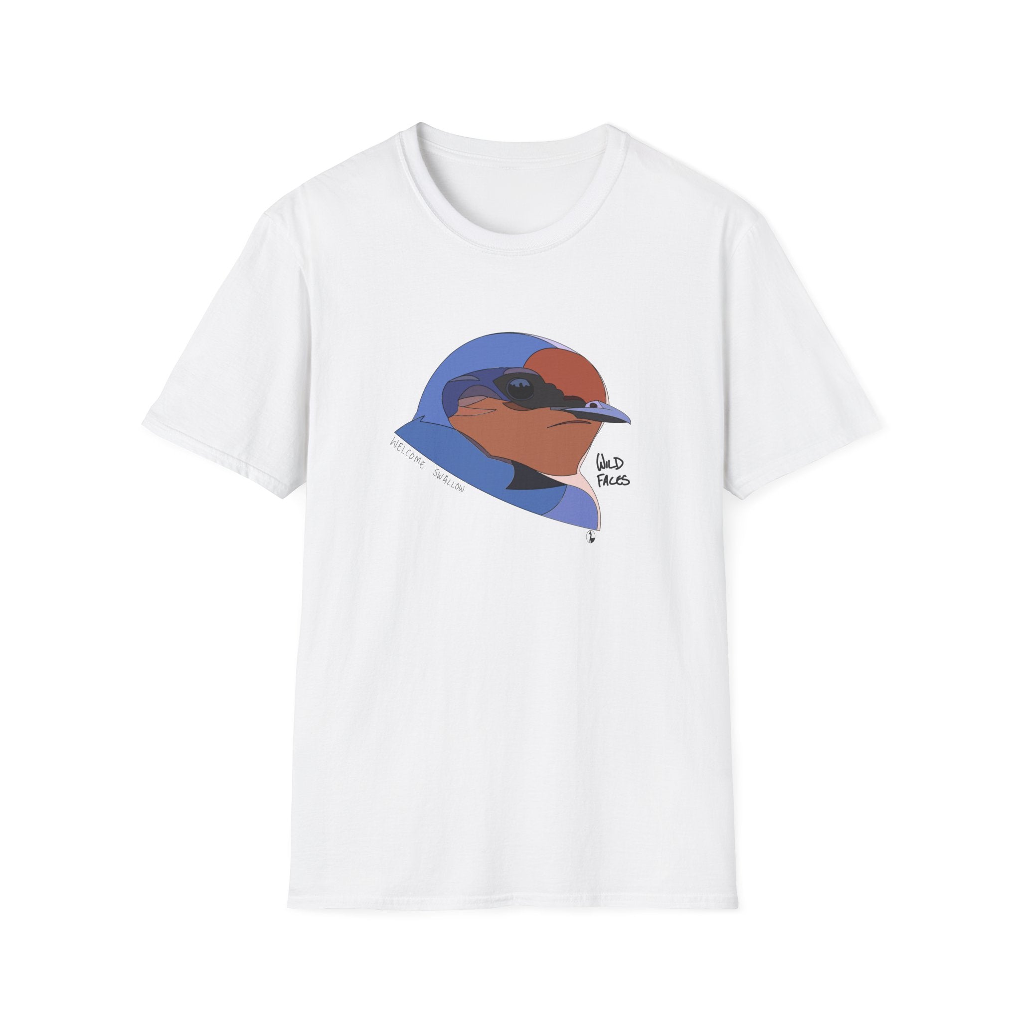Welcome Swallow - Unisex Softstyle T-Shirt Printify