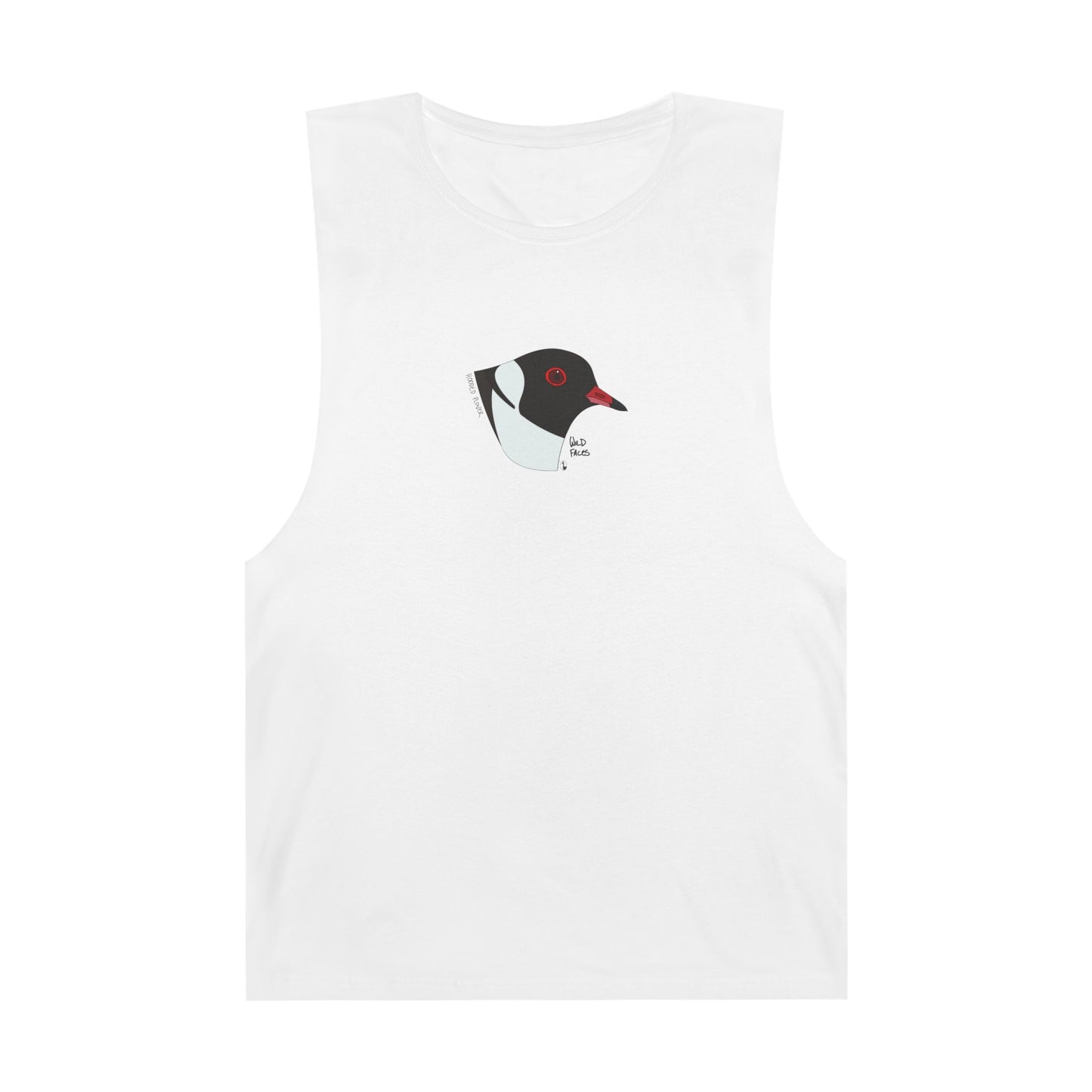 Hooded Plover (head) - Unisex Barnard Tank