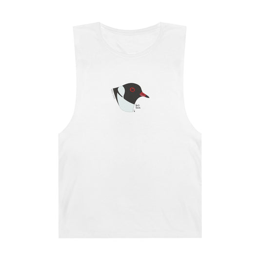 Hooded Plover (head) - Unisex Barnard Tank