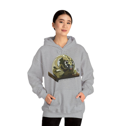 Green Ringtail | Unisex Heavy Blend™ Hooded Sweatshirt