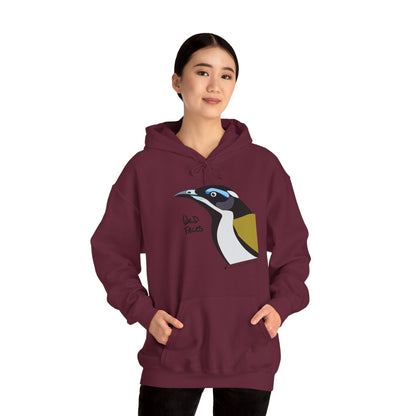 Blue-faced Honeyeater | Unisex Heavy Blend™ Hooded Sweatshirt