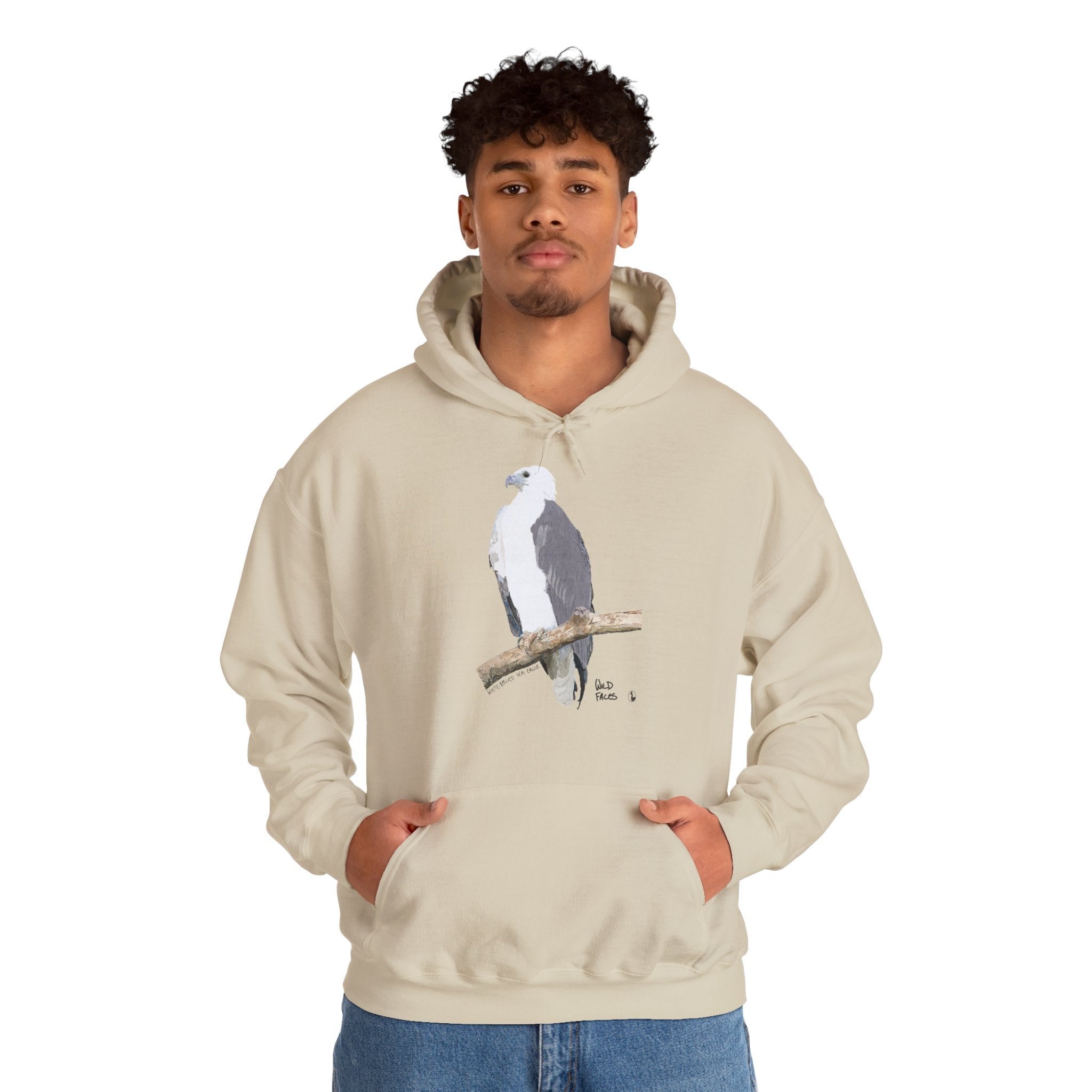 White-bellied Sea Eagle | Unisex Heavy Blend™ Hooded Sweatshirt Printify