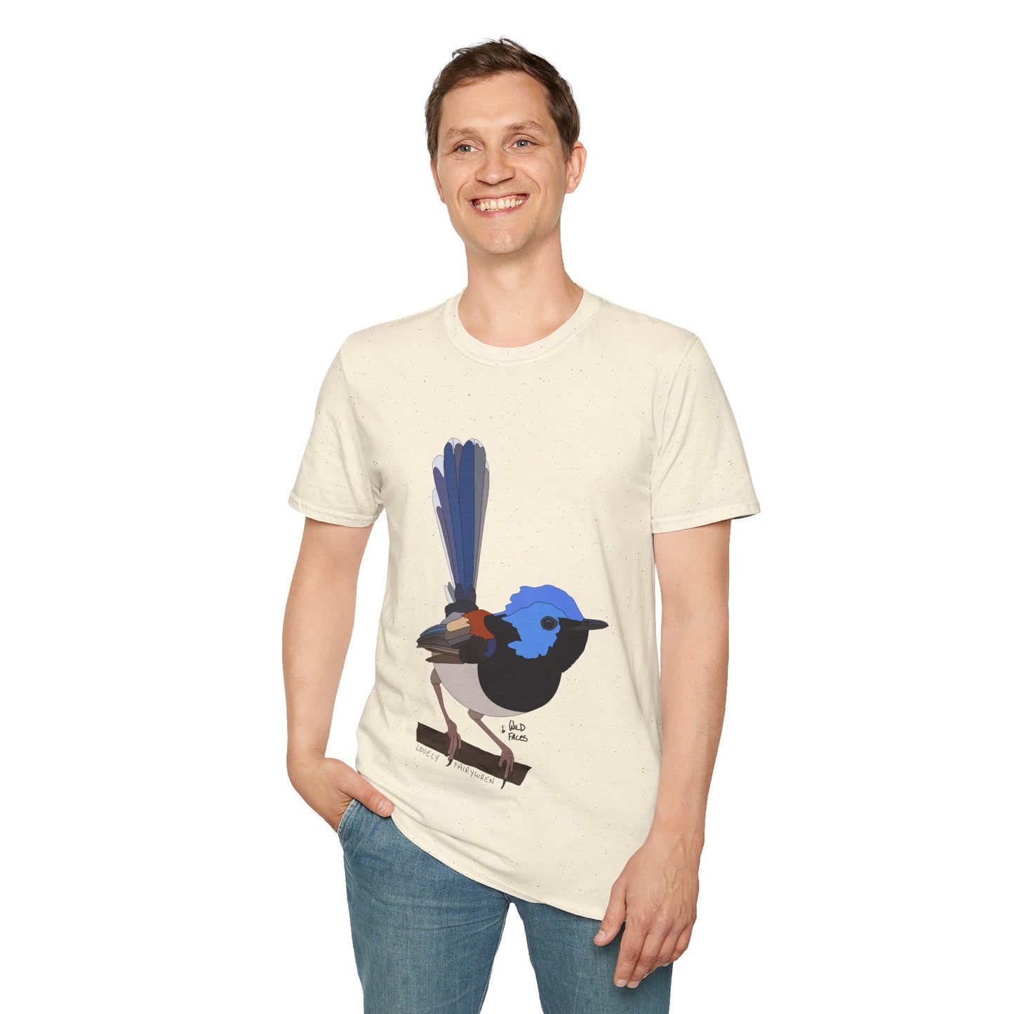 Lovely Fairy-wren - Unisex Softstyle T-Shirt