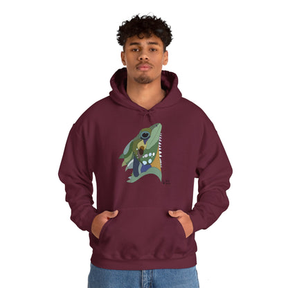 Boyd's Forest Dragon | Unisex Heavy Blend™ Hooded Sweatshirt