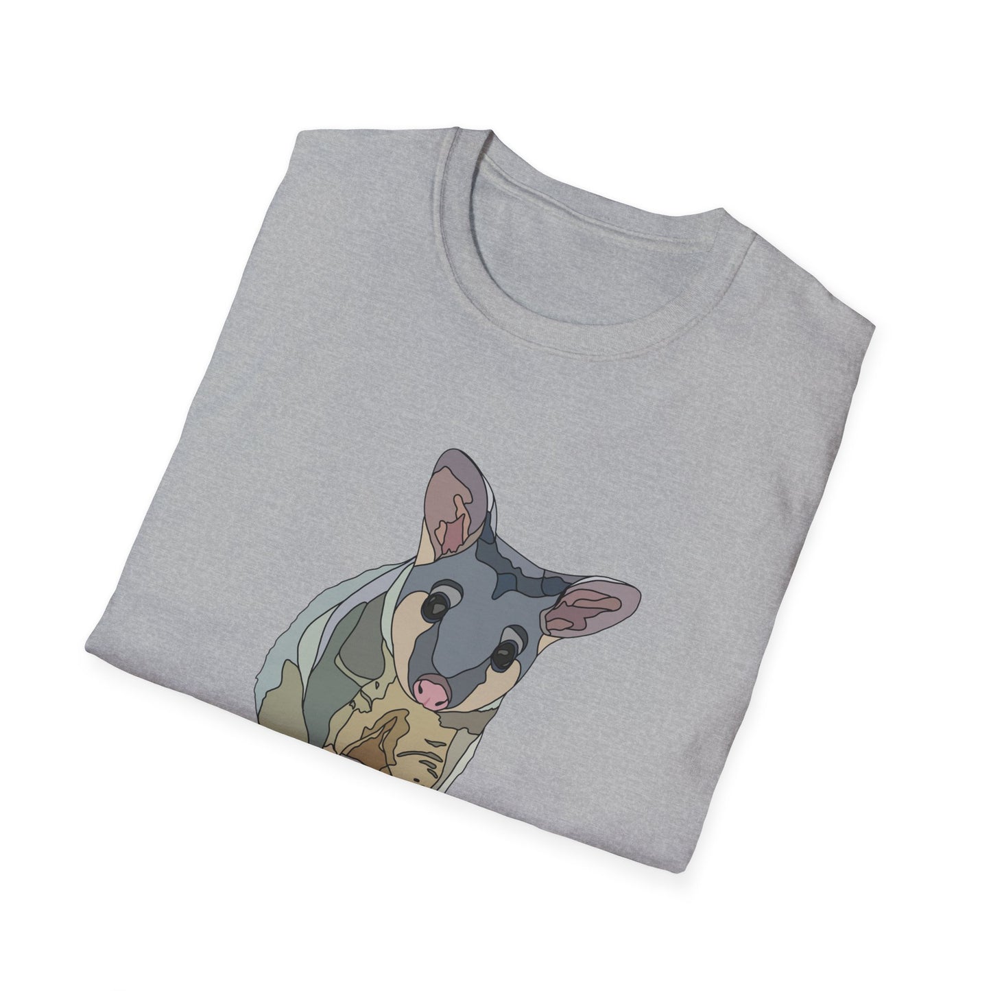 Common Brushtail Possum - Unisex Softstyle T-Shirt Printify