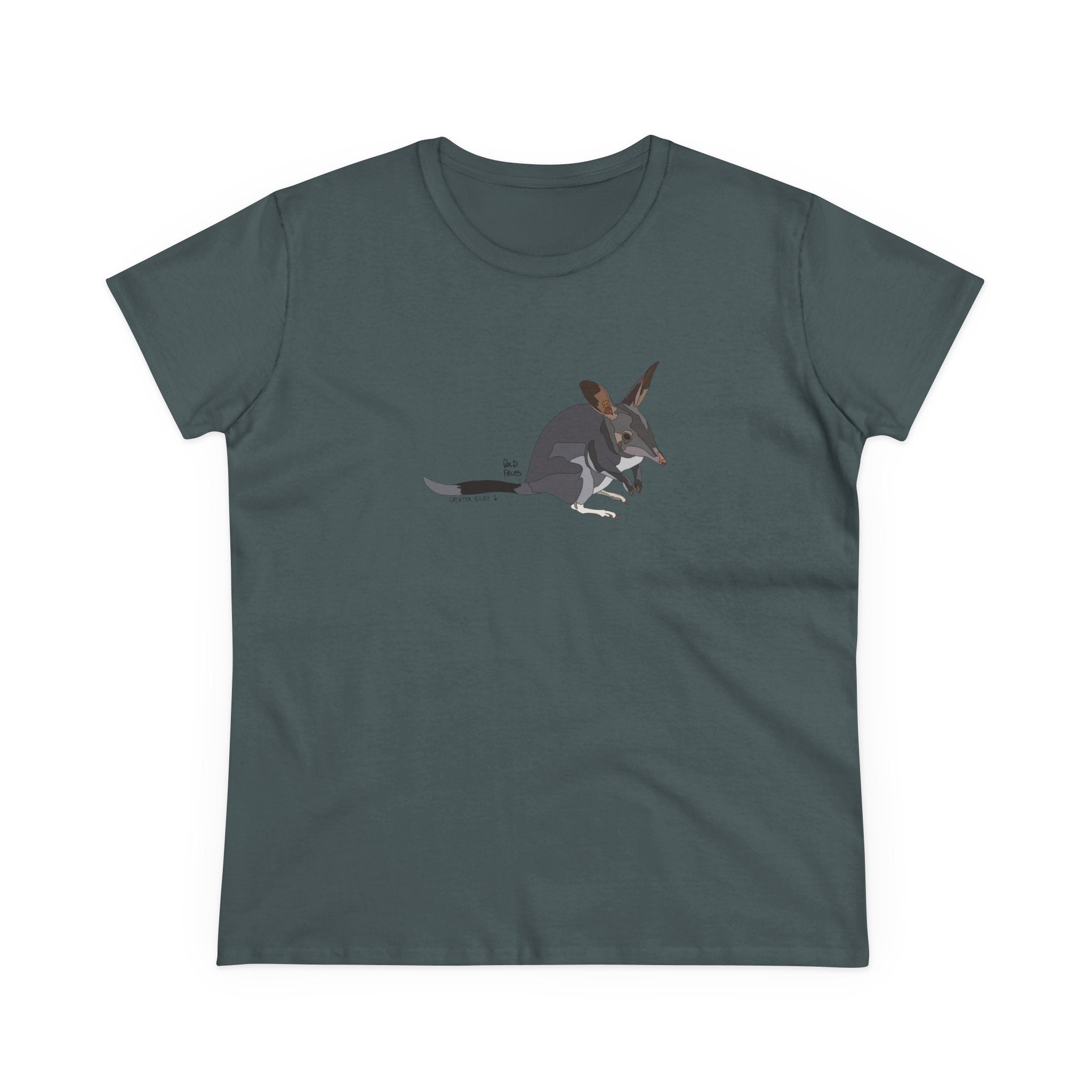 Greater Bilby - Women's Midweight Cotton Tee