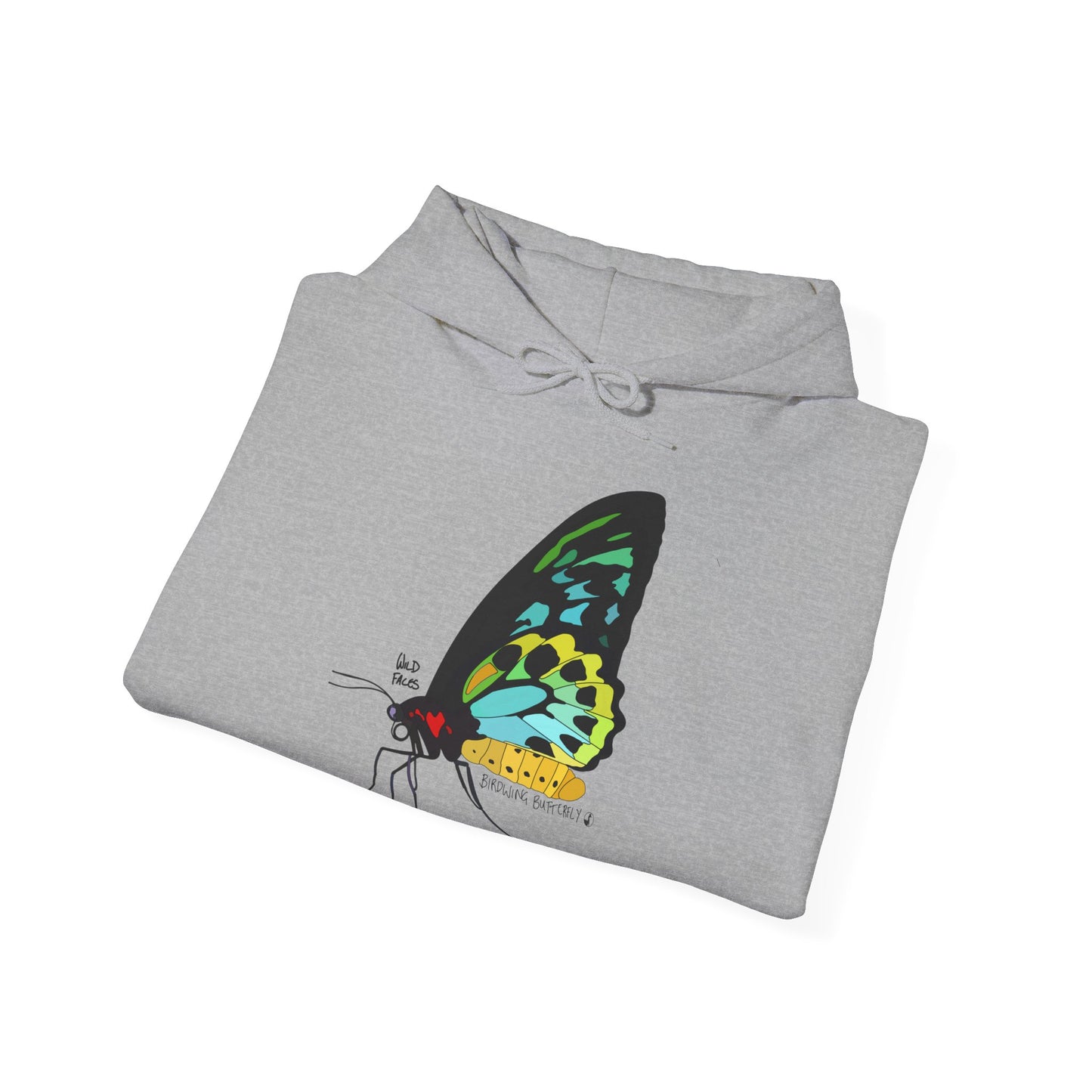 Birdwing Butterfly | Unisex Heavy Blend™ Hooded Sweatshirt