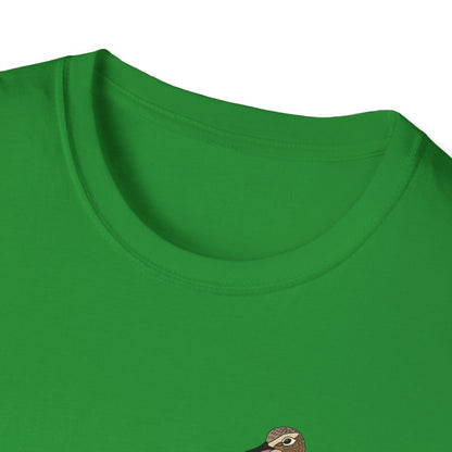 Eastern Curlew- Small design - Unisex Softstyle T-Shirt Printify