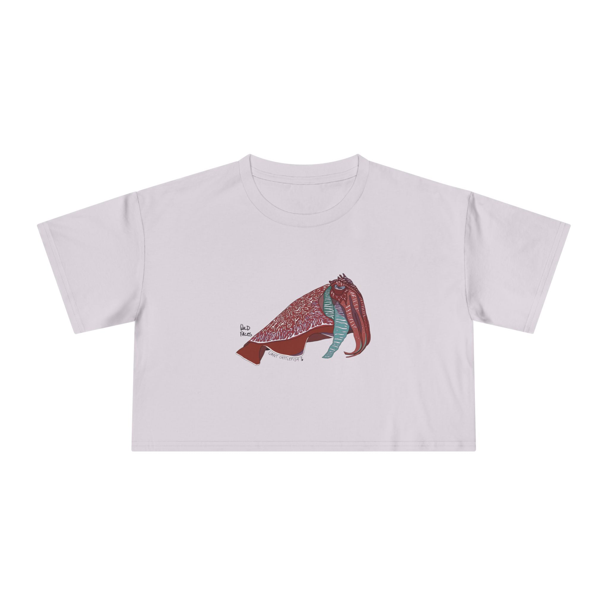 Giant Cuttlefish - Women's Crop Tee