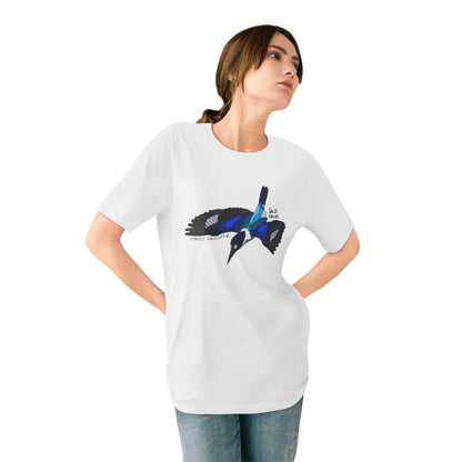 Forest Kingfisher (flying) | Organic Staple T-shirt