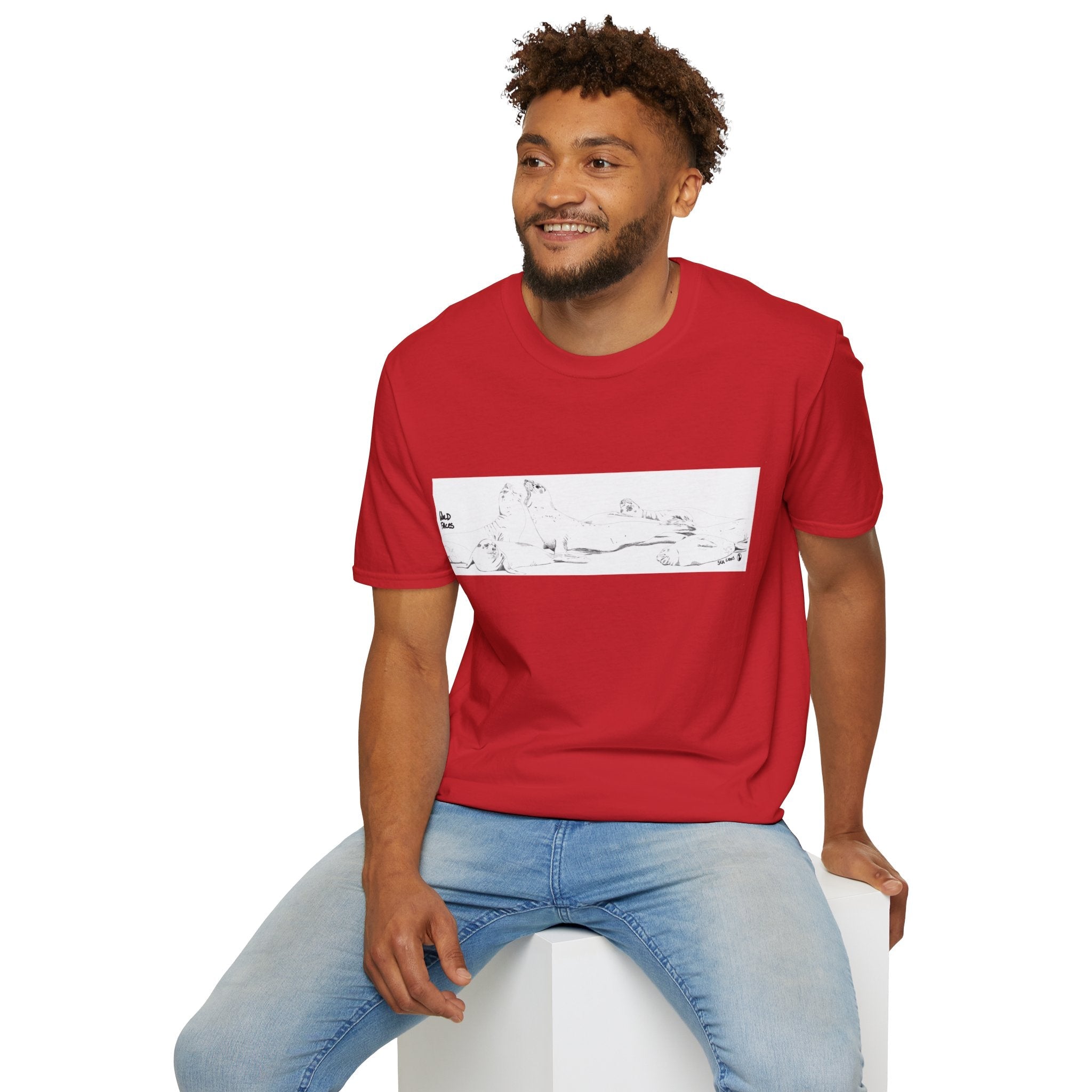 Sealion - Unisex Softstyle T-Shirt Printify