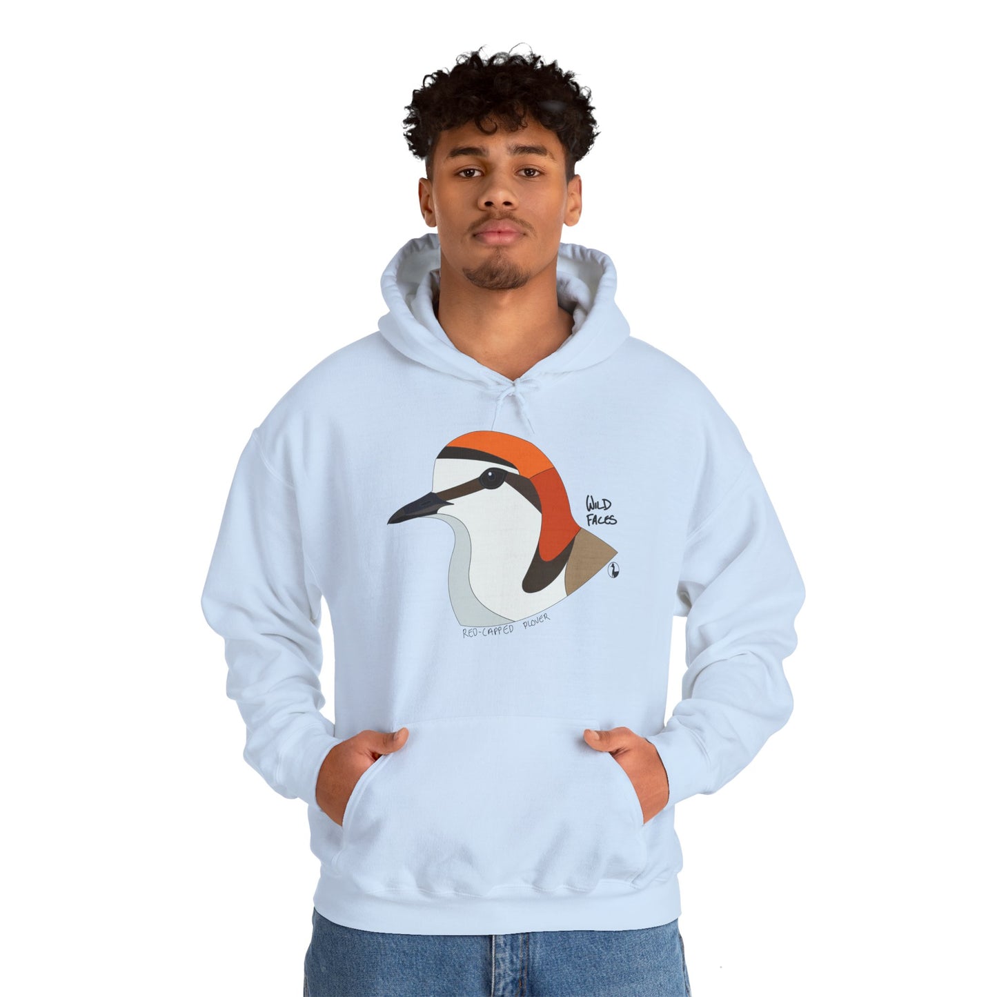 Red-capped Plover | Unisex Heavy Blend™ Hooded Sweatshirt