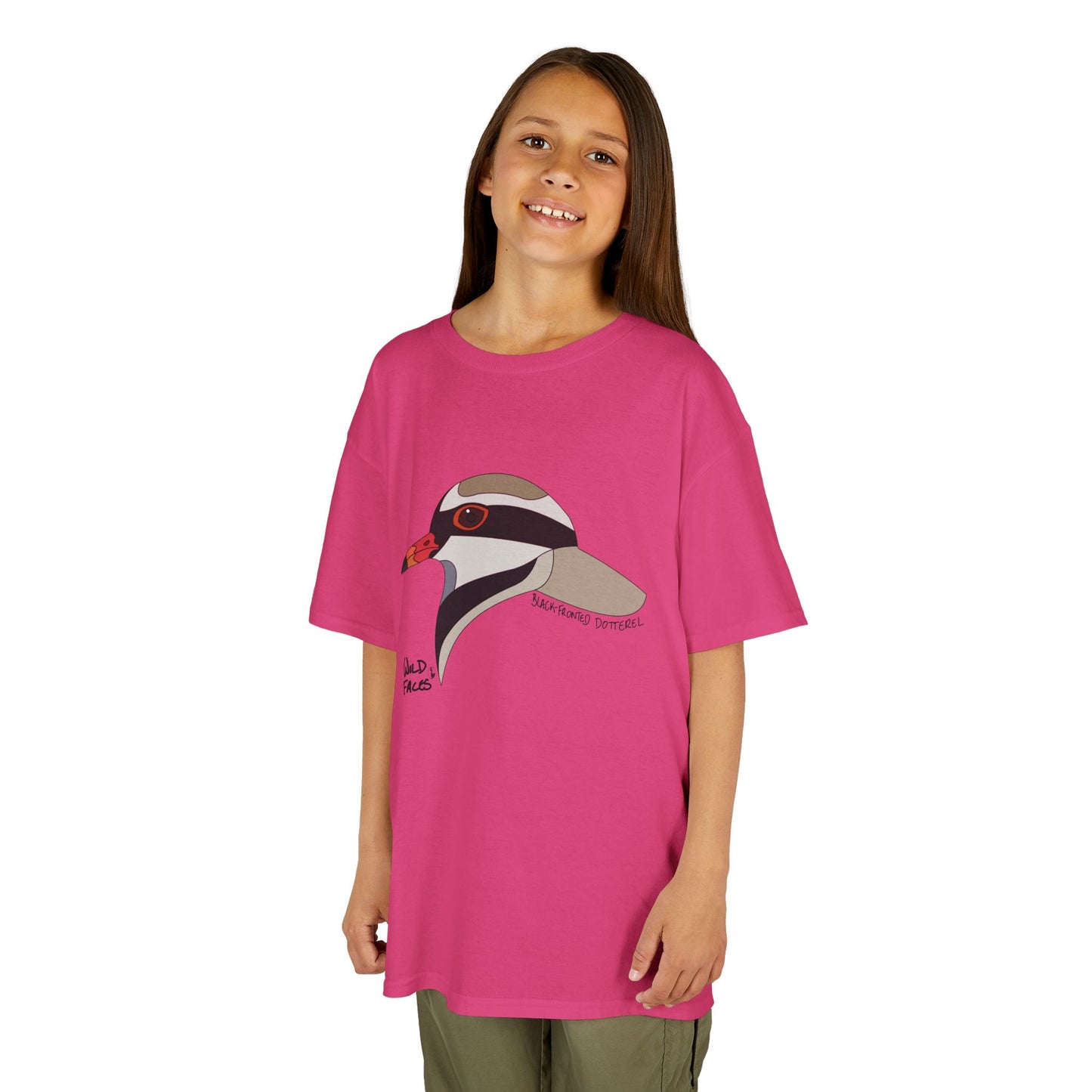 Black-fronted Dotterel | Kids Heavy Cotton™ Tee