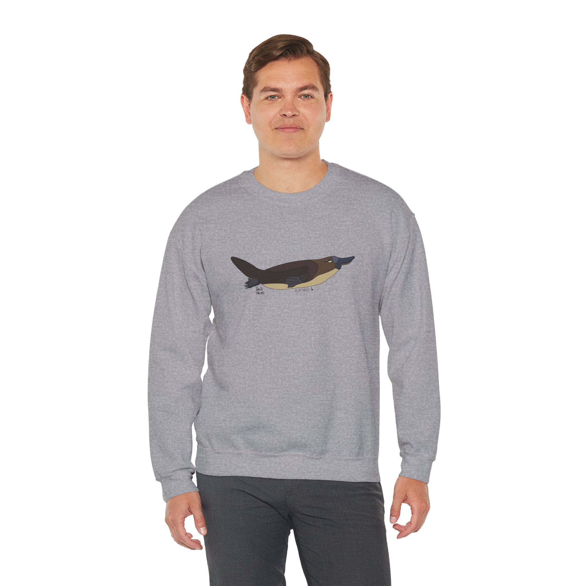 Platypus Sweatshirt | Unisex Heavy Blend™ Crewneck Printify