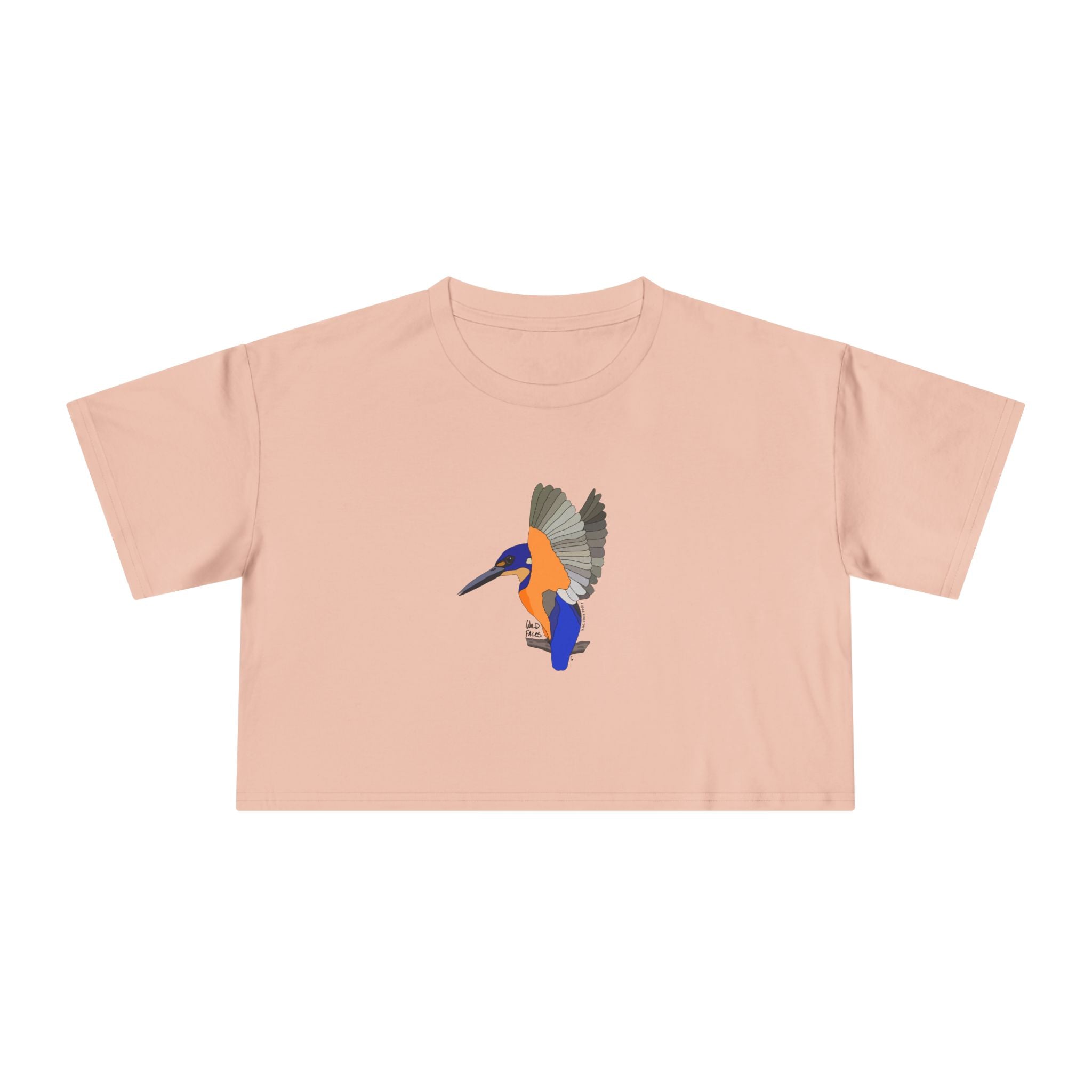 Azure Kingfisher - Women's Crop Tee