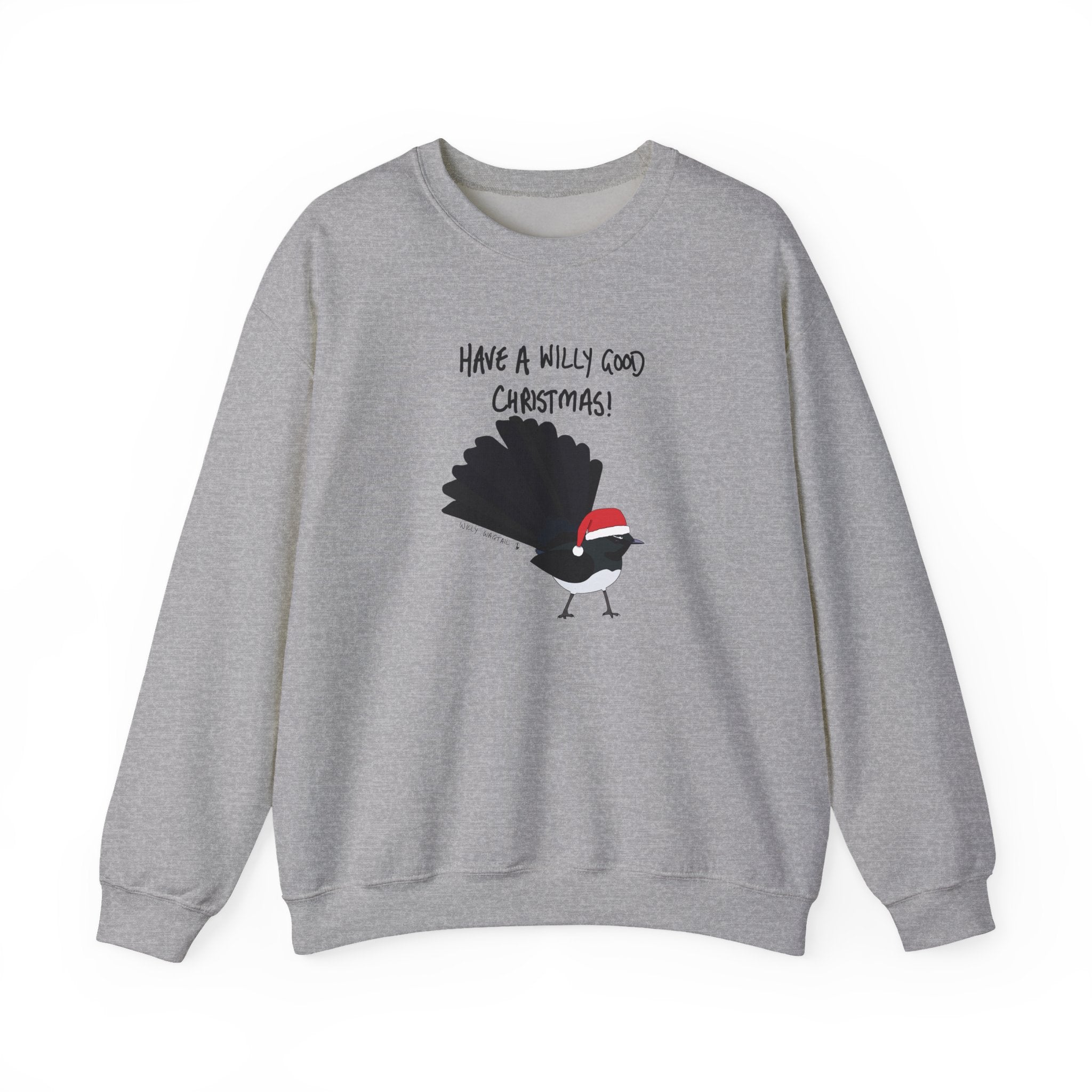 Christmas Willy Wagtail Sweatshirt | Unisex Heavy Blend™ Crewneck