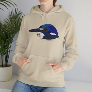 Forest Kingfisher Head | Unisex Heavy Blend™ Hooded Sweatshirt Printify