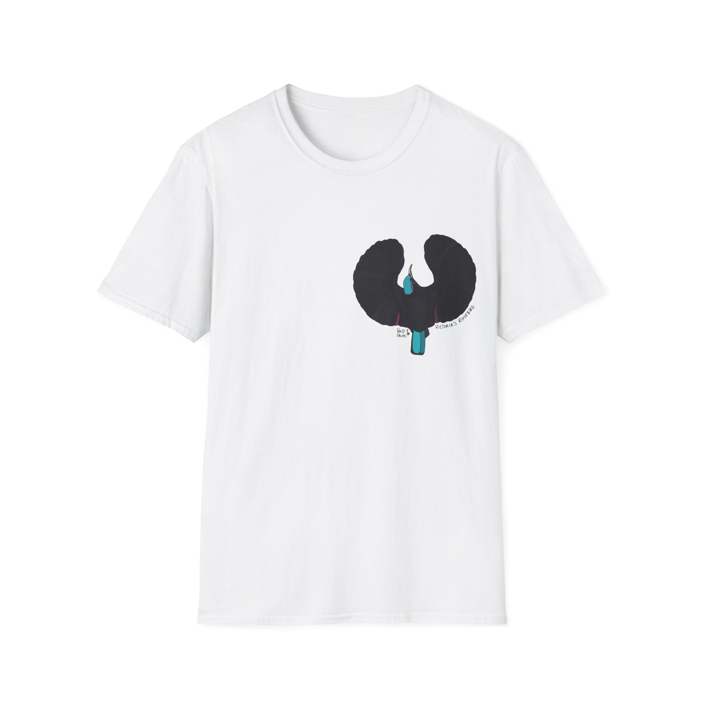 Victoria's Riflebird - Unisex Softstyle T-Shirt