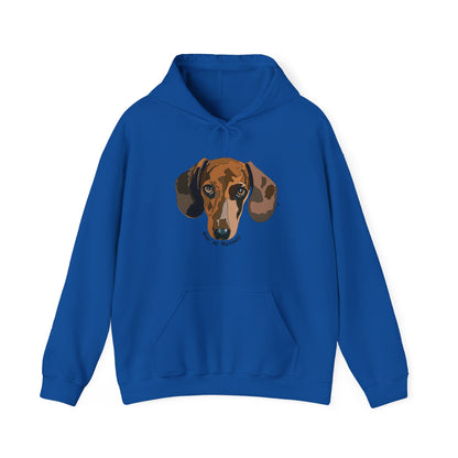 Dachshund (Keen as mustard) | Unisex Heavy Blend™ Hooded Sweatshirt