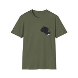 Willy Wagtail - Small design - Unisex Softstyle T-Shirt Printify