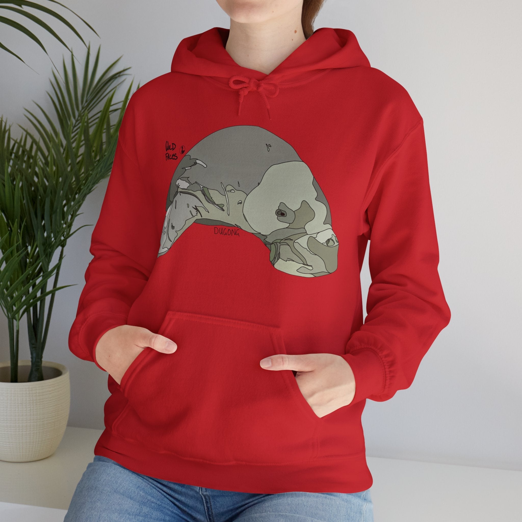 Dugong | Unisex Heavy Blend™ Hooded Sweatshirt Printify