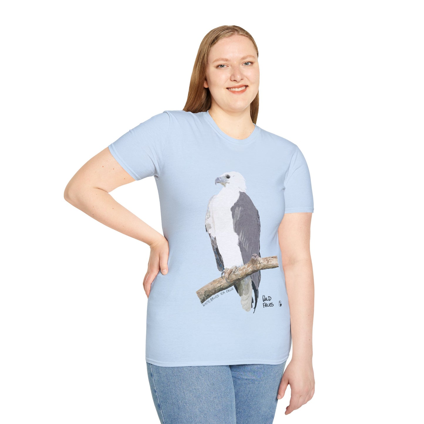 White-bellied Sea Eagle - Unisex Softstyle T-Shirt