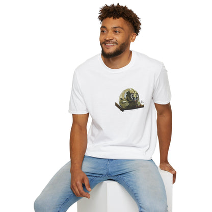 Green Ringtail Possum - Small Design - Unisex Softstyle T-Shirt