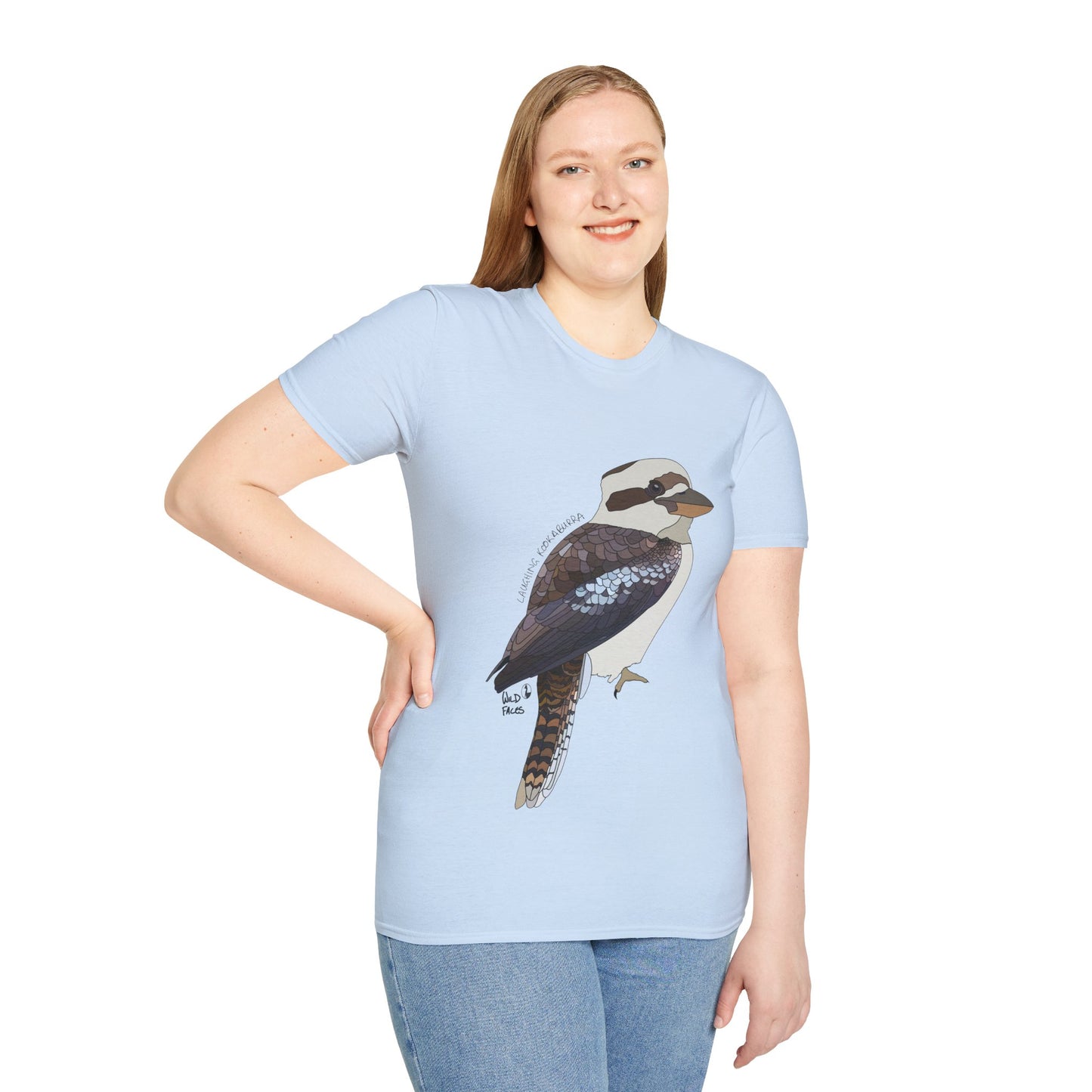 Laughing Kookaburra - Unisex Softstyle T-Shirt