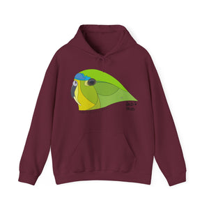 Orange-bellied Parrot | Unisex Heavy Blend™ Hooded Sweatshirt Printify