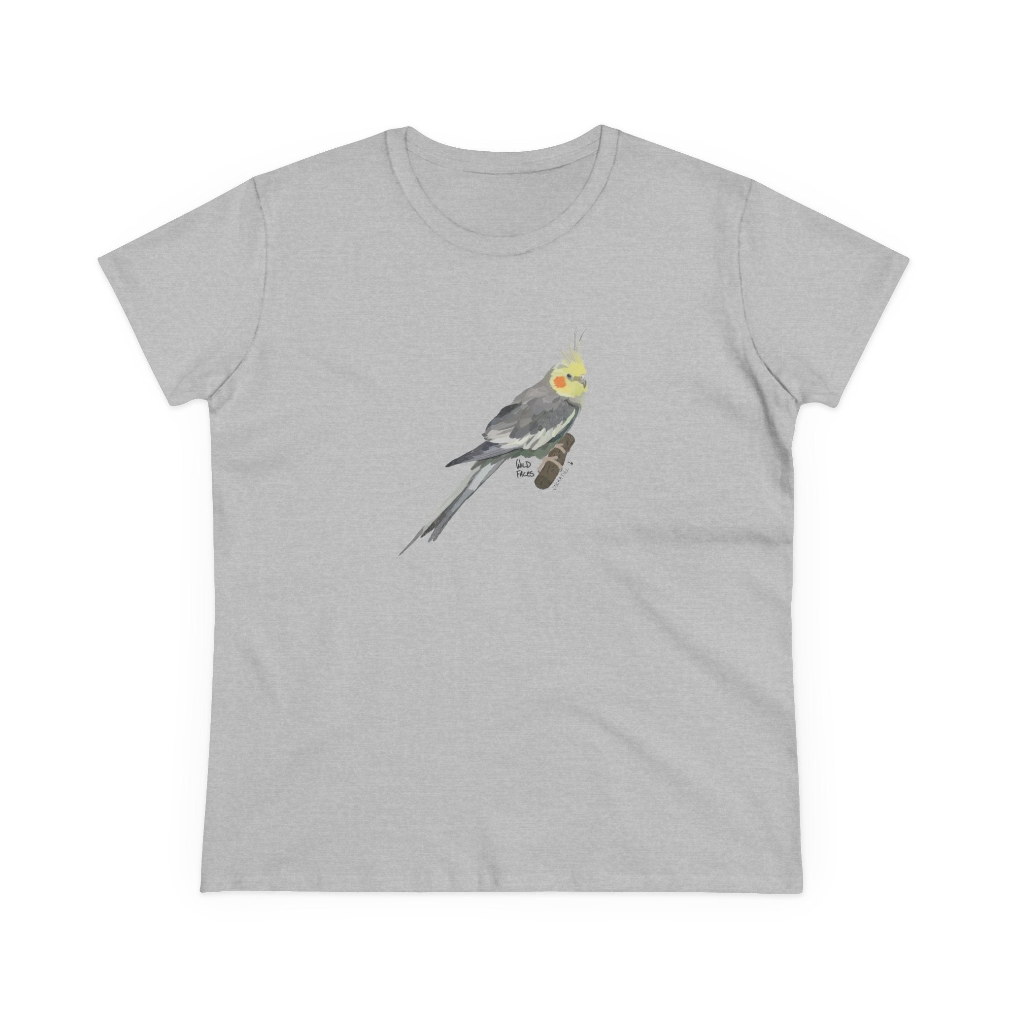 Cockatiel - Women's Midweight Cotton Tee