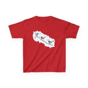 A trio of Fairy-wrens (spendid, superb and lovely) | Kids Heavy Cotton™ Tee Printify