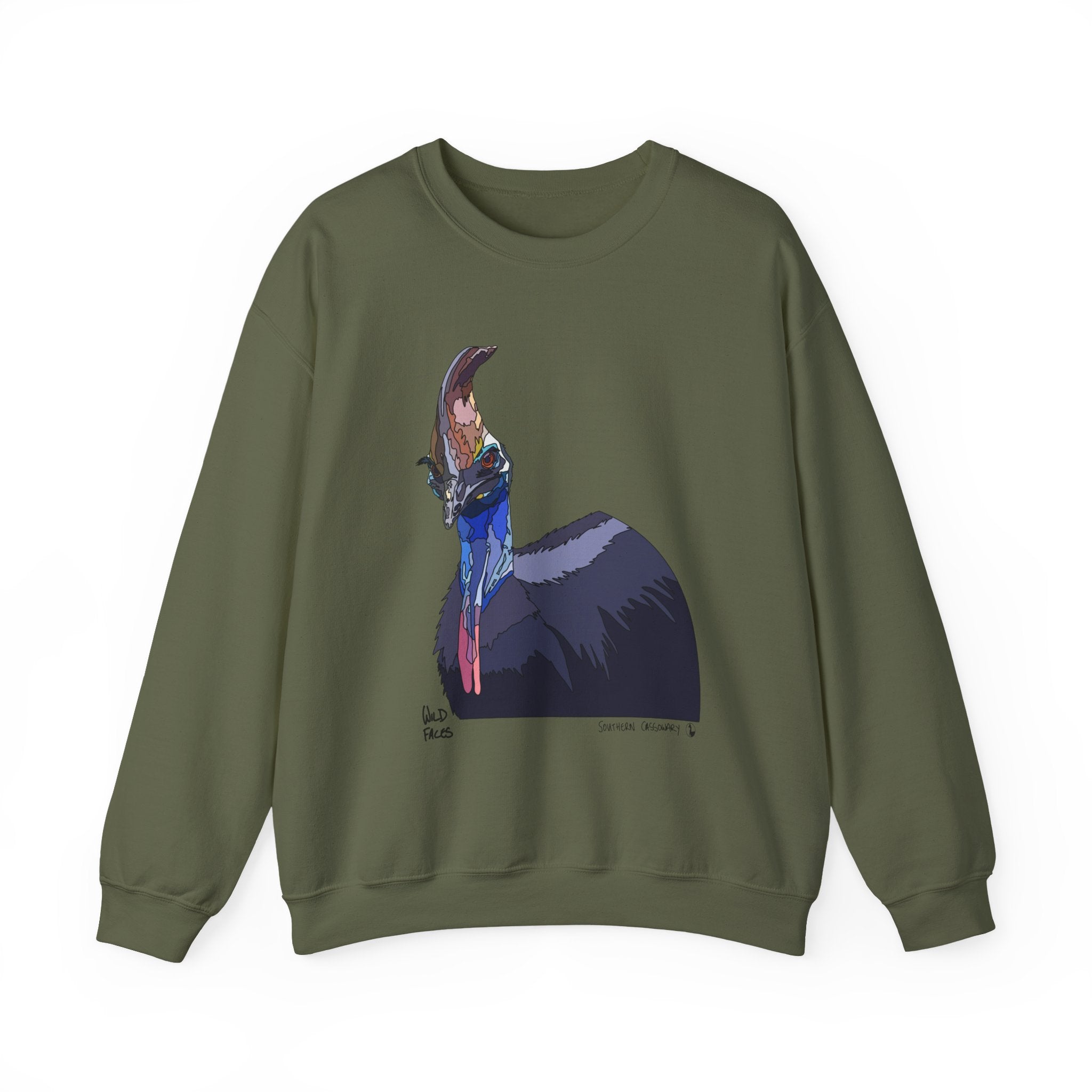 Southern Cassowary Sweatshirt | Unisex Heavy Blend™ Crewneck